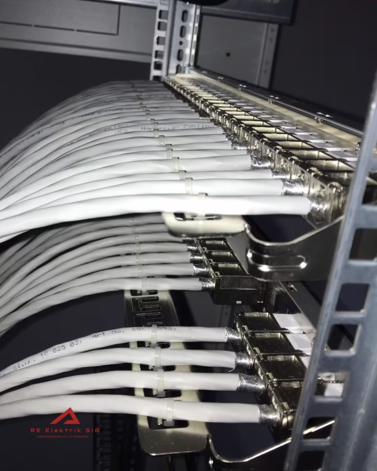 Telekomunikāciju un elektrotīklu instalācijas